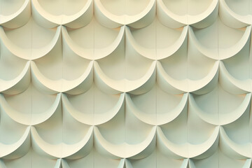 Poster - Sophisticated abstract 3d pattern. Japanese and Scandinavian style. Background image. Created with Generative AI technology.