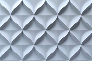 Poster - Sophisticated abstract 3d pattern. Japanese and Scandinavian style. Background image. Created with Generative AI technology.