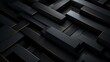 Elegant dark 3D bar pattern, simple and tech-oriented