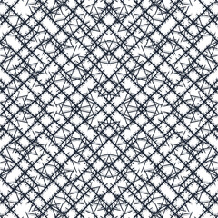 Wall Mural - The texture consists of a cluster of sharp and spiky lines intersecting with each other.