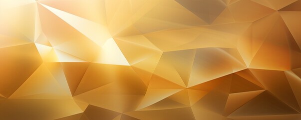  Gold abstract background with low poly design, vector illustration in the style of gold color palette with copy space for photo text or product, blank empty copyspace. 