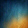 Gold and blue colors abstract gradient background in the style of, grainy texture, blurred, banner design, dark color backgrounds, beautiful with copy space for photo text or product, blank empty copy
