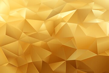  Gold abstract background with low poly design, vector illustration in the style of gold color palette with copy space for photo text or product, blank empty copyspace