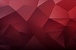 Maroon abstract background with low poly design, vector illustration in the style of maroon color palette with copy space for photo text or product