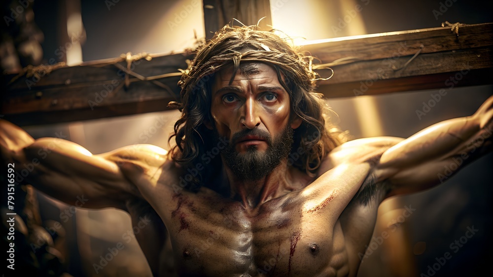 Station of the Cross: Jesus Collapses Under the Weight of the Cross ...