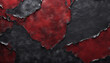 red black cracked graphic illustration, rusty wall paper