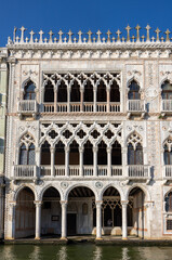 Wall Mural - Ca d'Oro palace on Grand Canal, the seat of the Galleria Giorgio Franchetti museum. Venice, Italy