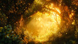 Magical light warms mystic atmosphere in timeless 