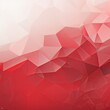 Red abstract background with low poly design, vector illustration in the style of red color palette with copy space for photo text or product, blank 