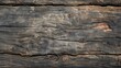 Closeup detail macro of rustic rough brown old aged abstract wooden texture - Oak ood timber hardwood wall table floor background decor panel wallpaper