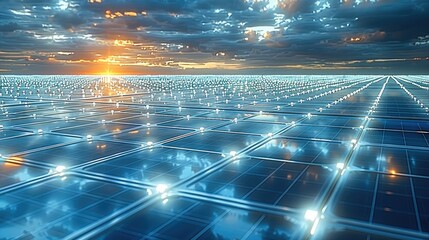Aufkleber - A Generators for Energy Harvesting. solar cell. Generative AI.