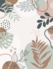 Wall Mural - Design banner frame background .Colorful poster background