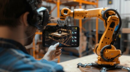 Poster - Engineer Using Augmented Reality for Robotics Control