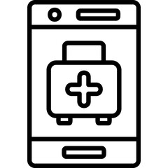 Sticker - First Aid Kit Icon