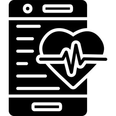 Sticker - Heart Rate Icon