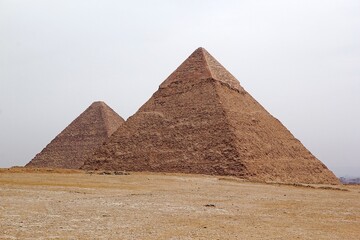 Wall Mural - The Giza Pyramid Complex in Giza, Egypt,