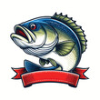 Bass Fish Vector Illustration