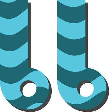Wave Thai vector font
