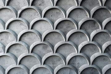 Poster - Sophisticated abstract 3d pattern. Japanese and Scandinavian style. Background image. Created with Generative AI technology.