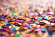 'Konfetti Hintergrund Bokeh Fasching confetti background carnival colorfulness decoration invitation ash wednesday flier merry coupon party colourful colo'