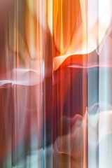Poster - Abstract background with reflections and caustics. Hi-tech. Futuristic background image. Created with Generative AI technology.