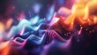 Dreamy Flow: Abstract Background in Vivid Colors
