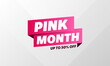 pink month