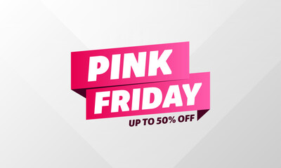 Wall Mural - pink friday