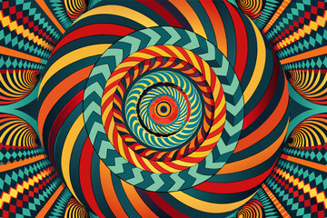 Leinwandbilder - Mesmerizing repetition and variation
