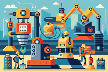 Poster - Robotics in manufacturing streamlining production processes