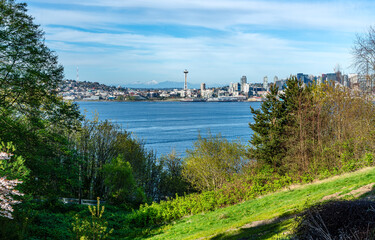 Canvas Print - Seattle Skyline Travel