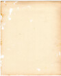 Alte Pappe Pappkarton mit weißen Farbflecken und fleckigem Rand