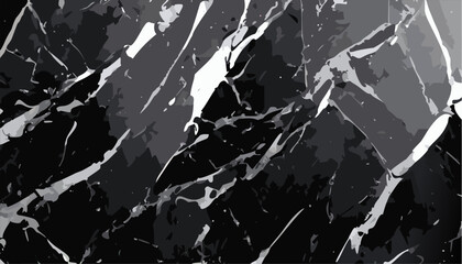 Sticker - Black marble wall texture background