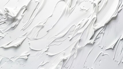Poster - White Abstract Background: A Canvas of Illustrative Expression in a Minimalist Artistic Style