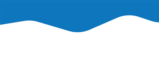 Wall Mural - Separator header for App Website, Banners or Posters. Abstract Design Element for Top. Template curve lines.