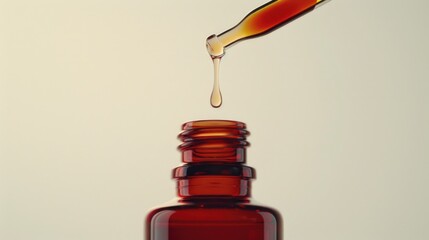 Poster - Liquid pouring out of bottle