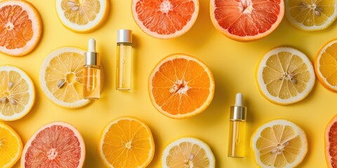 Poster - Citrus Fruits Arrangement