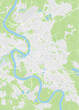 City map Dusseldorf, color detailed plan, vector illustration