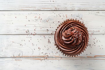 Poster - Chocolate Cupcake with Sprinkles