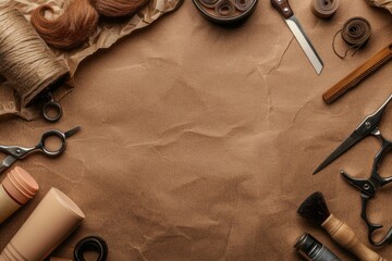 Poster - Variety of Scissors on Table