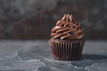 Poster - Chocolate Cupcake with Frosting