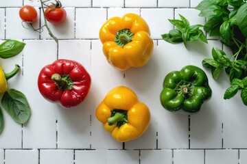 Poster - Various Vegetables on Table