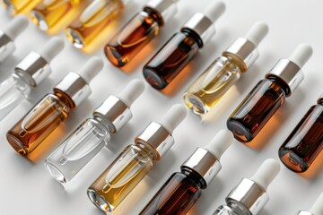 Poster - Colorful assortment of bottles