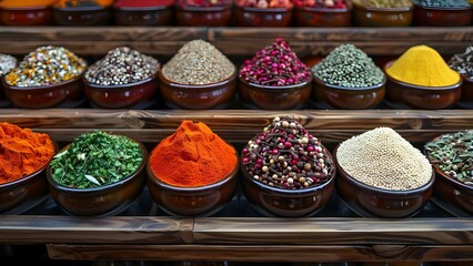 Exploring Istanbul's Lively Spice Markets for a Vibrant Summer Travel Experience. Concept Travel Photography, Istanbul, Spice Markets, Summer Vibes, Vibrant Experiences