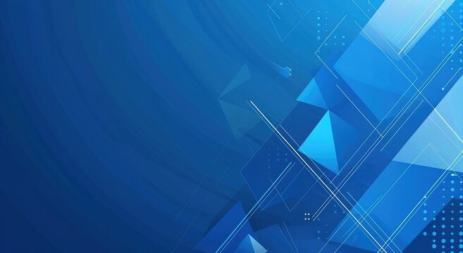 abstract blue background with geometric shapes and modern textures
