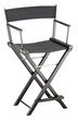 Directors chair, 3D rendering isolated on transparent background