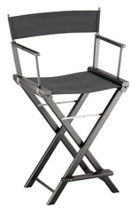 Poster - Directors chair, 3D rendering isolated on transparent background
