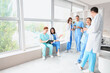 © Pixel-Shot - Team of doctors having coffee break in clinic