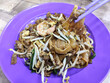Famous Penang Char Kuey Teow with prawns