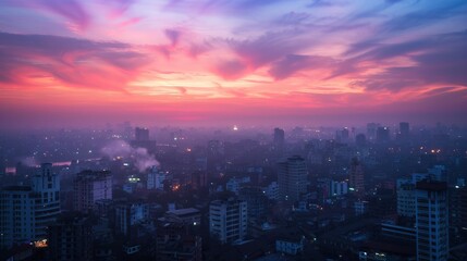 Wall Mural - Dhaka skyline, Bangladesh.

